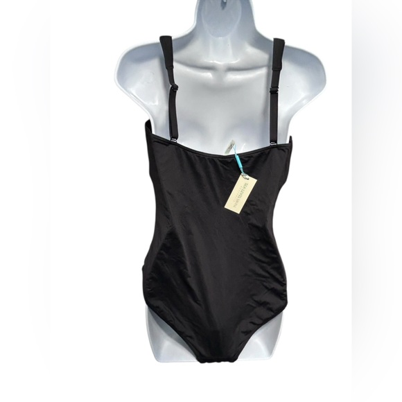 SEA LEVEL SWIM AUSTRALIA eco essentials square neck underwire one piece swimsuit - Picture 8 of 12